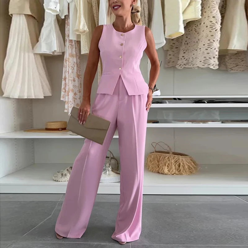 Conjunto Feminino Alfaiataria Slim
