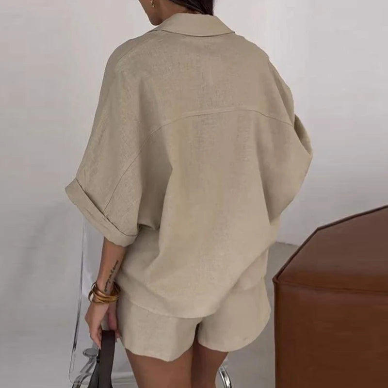 Conjunto Feminino Solto Casual