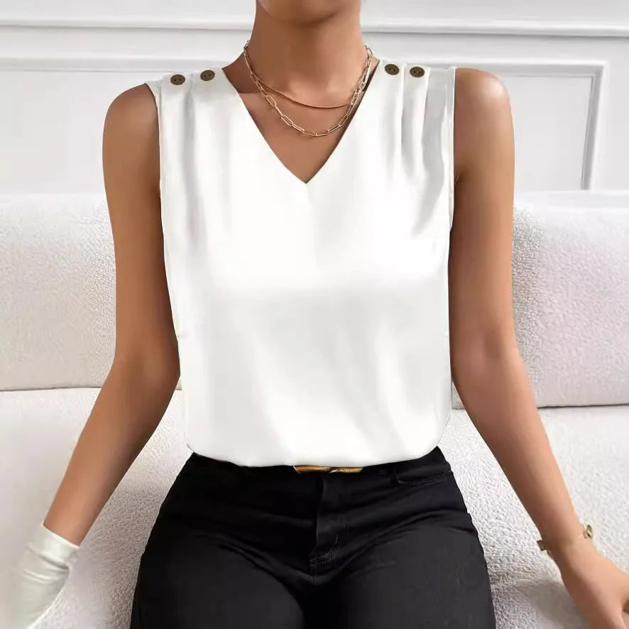 Blusa Feminina Casual Decote em V