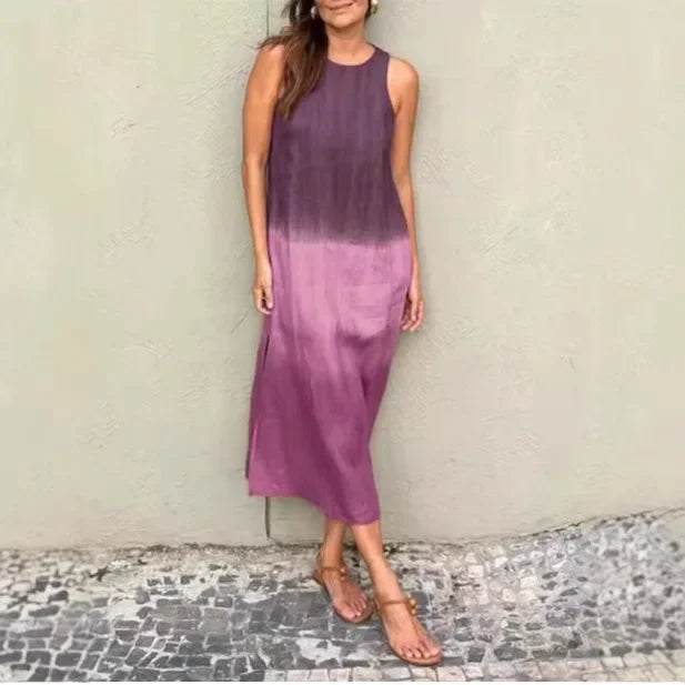 Vestido Casual Multicor