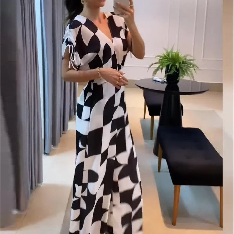 Macacão Casual Mosaico