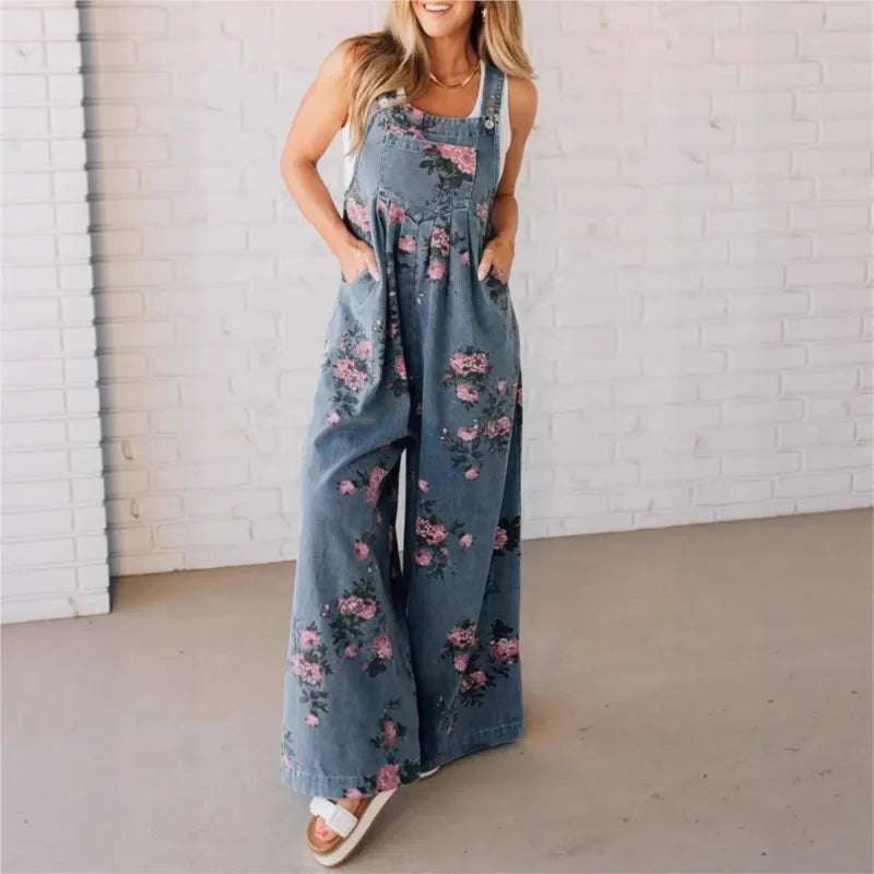 Macacão Feminino Estampa Floral