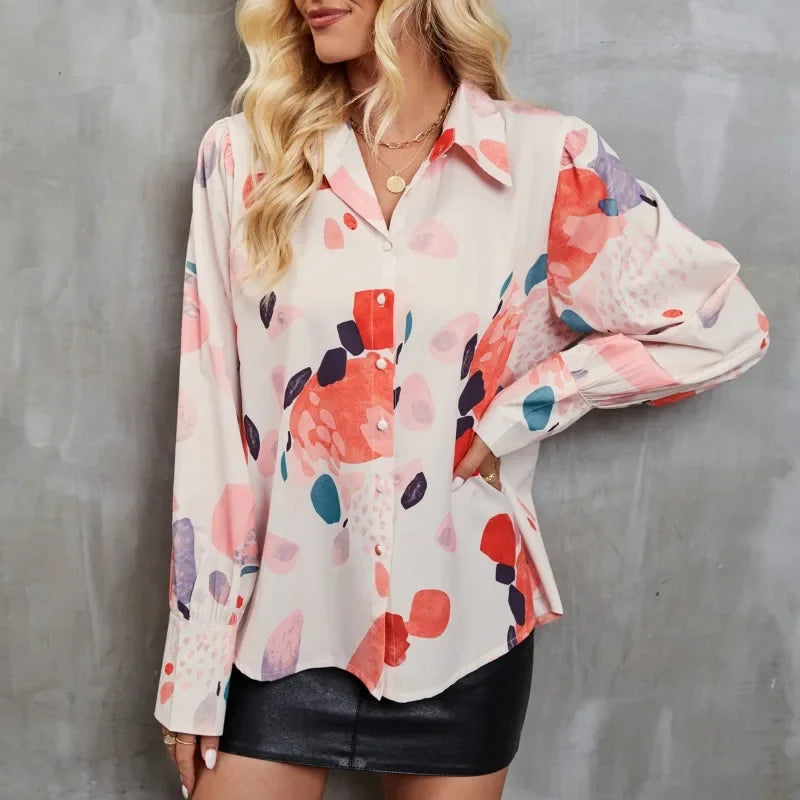 Camisa Feminina Tie Dye Oversized