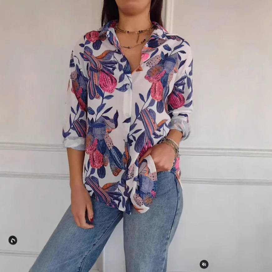 Camisa Feminina Estampa Florida